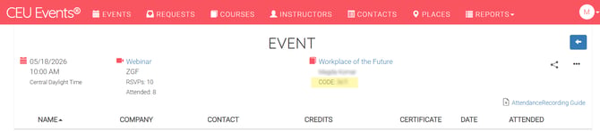 Event-Code-Event-Details